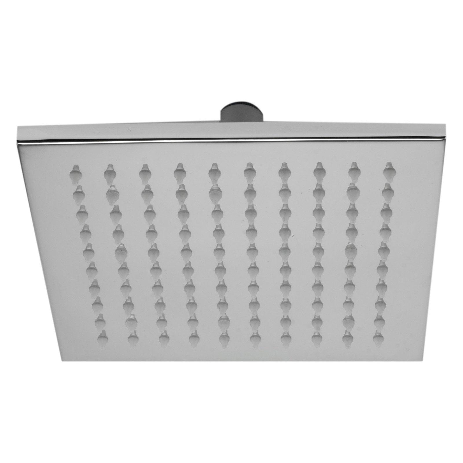 Alfi Brand Rain Fixed Shower Head 1.8 GPM GPM with Temperature-based LED LED8S-BN