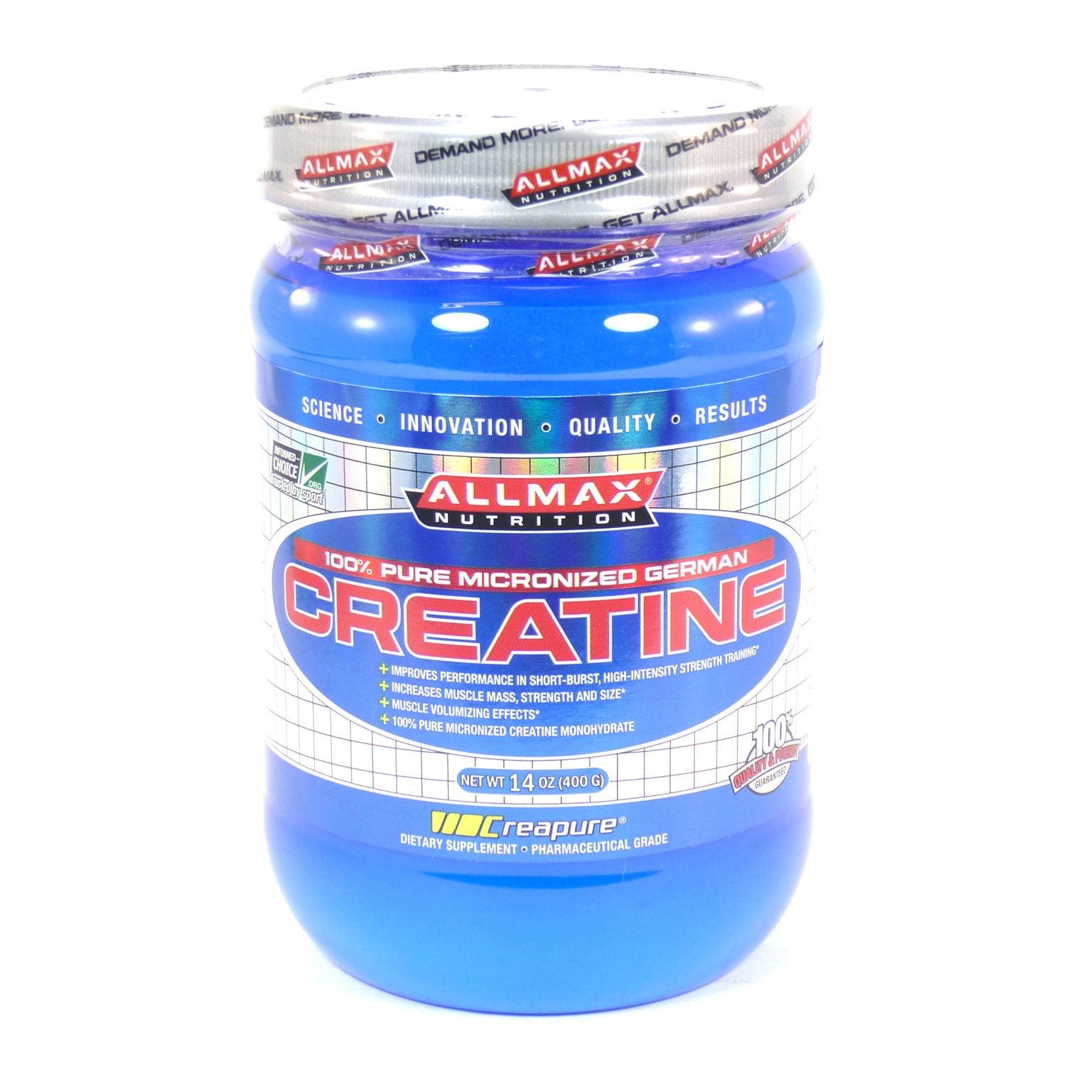 ALLMAX Creatine, Pharmaceutical Grade, Unflavored, 14.11 oz (400 g)