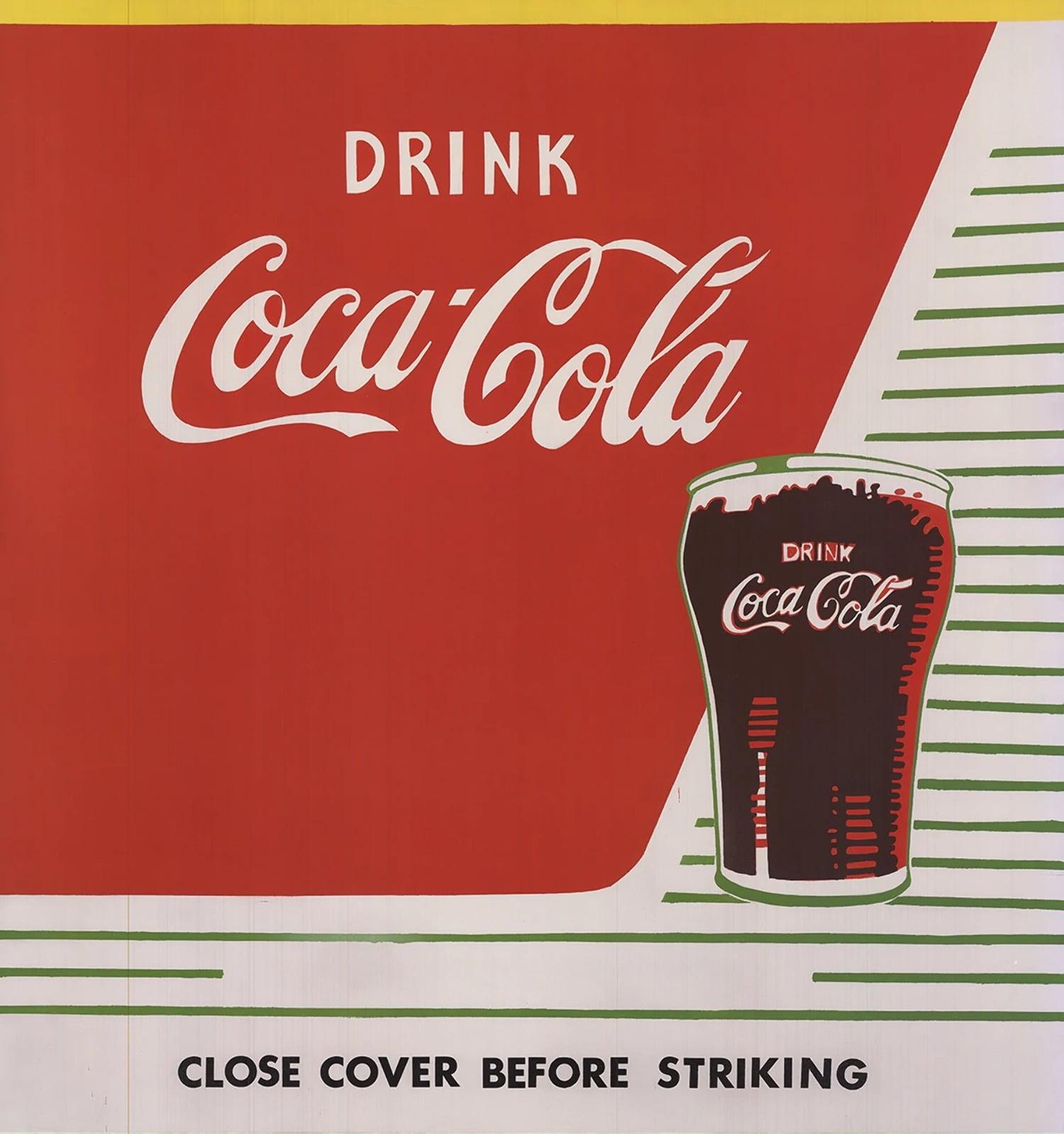 Andy Warhol Red Coca-Cola Lithograph Poster, 2013