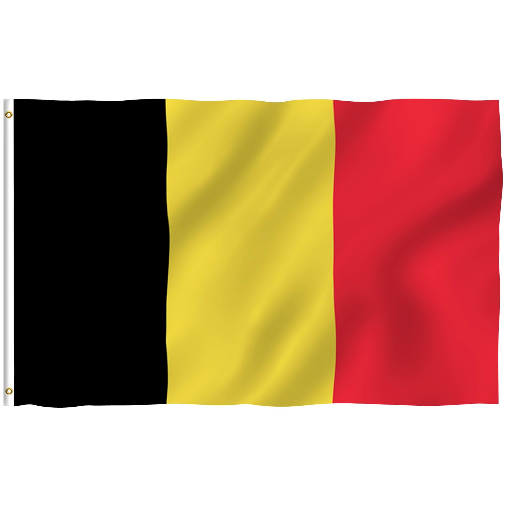 Fly Breeze 3x5 Foot Belgium Flag with Brass Grommets