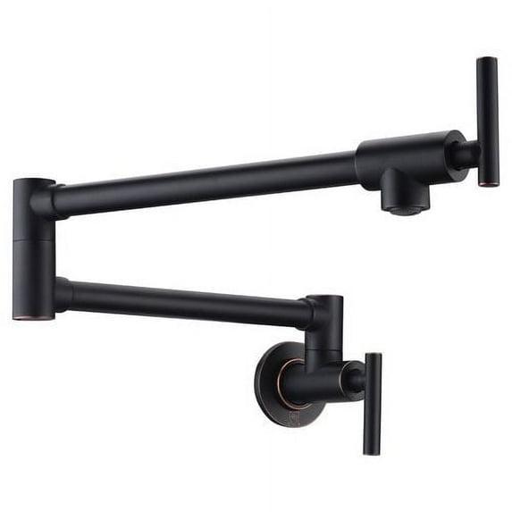 ANZZI Braccia Series 24" Wall Mounted Pot Filler With Accessories