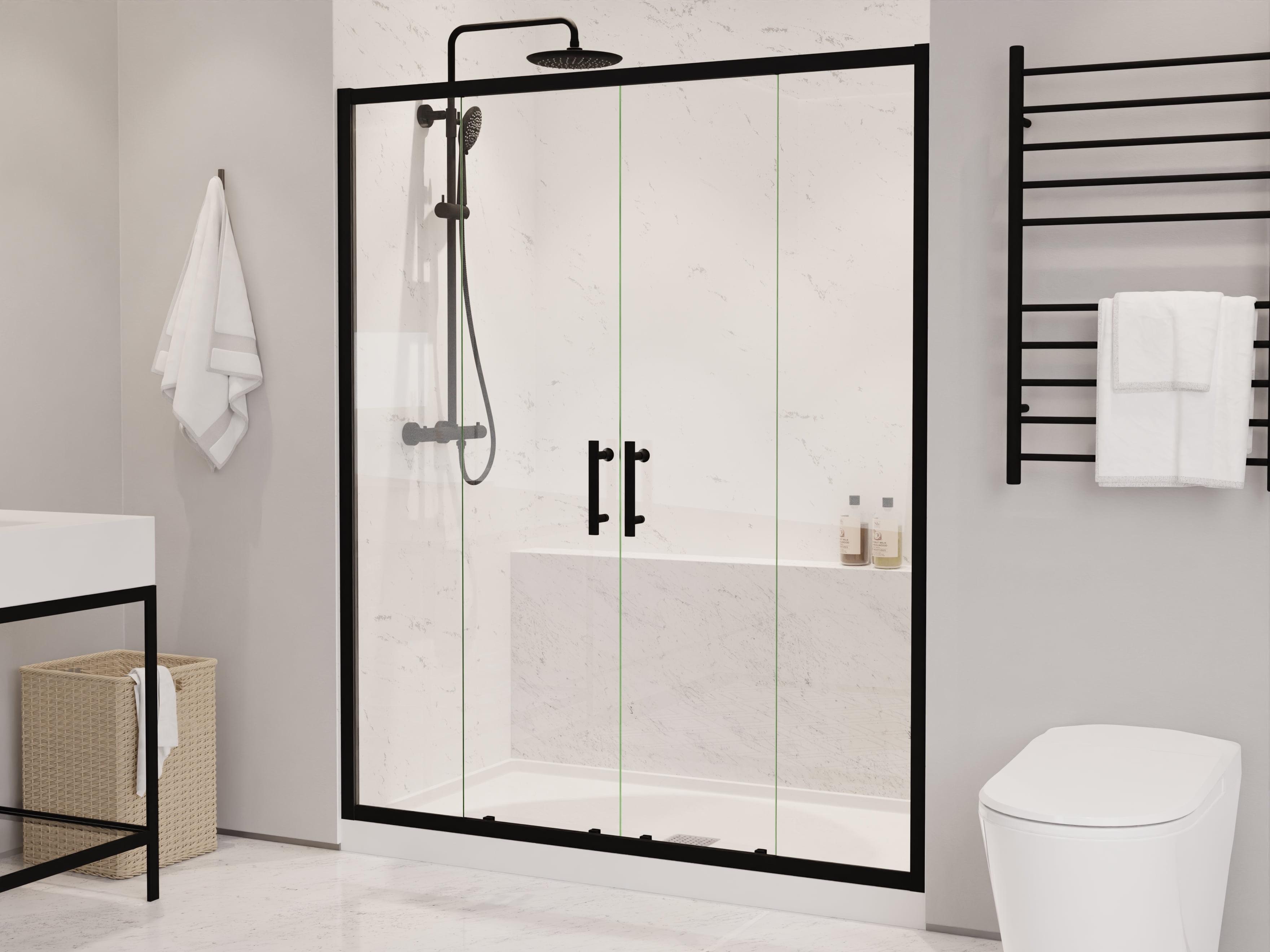 60" - 60.4" W x 70" H Framed Shower Door