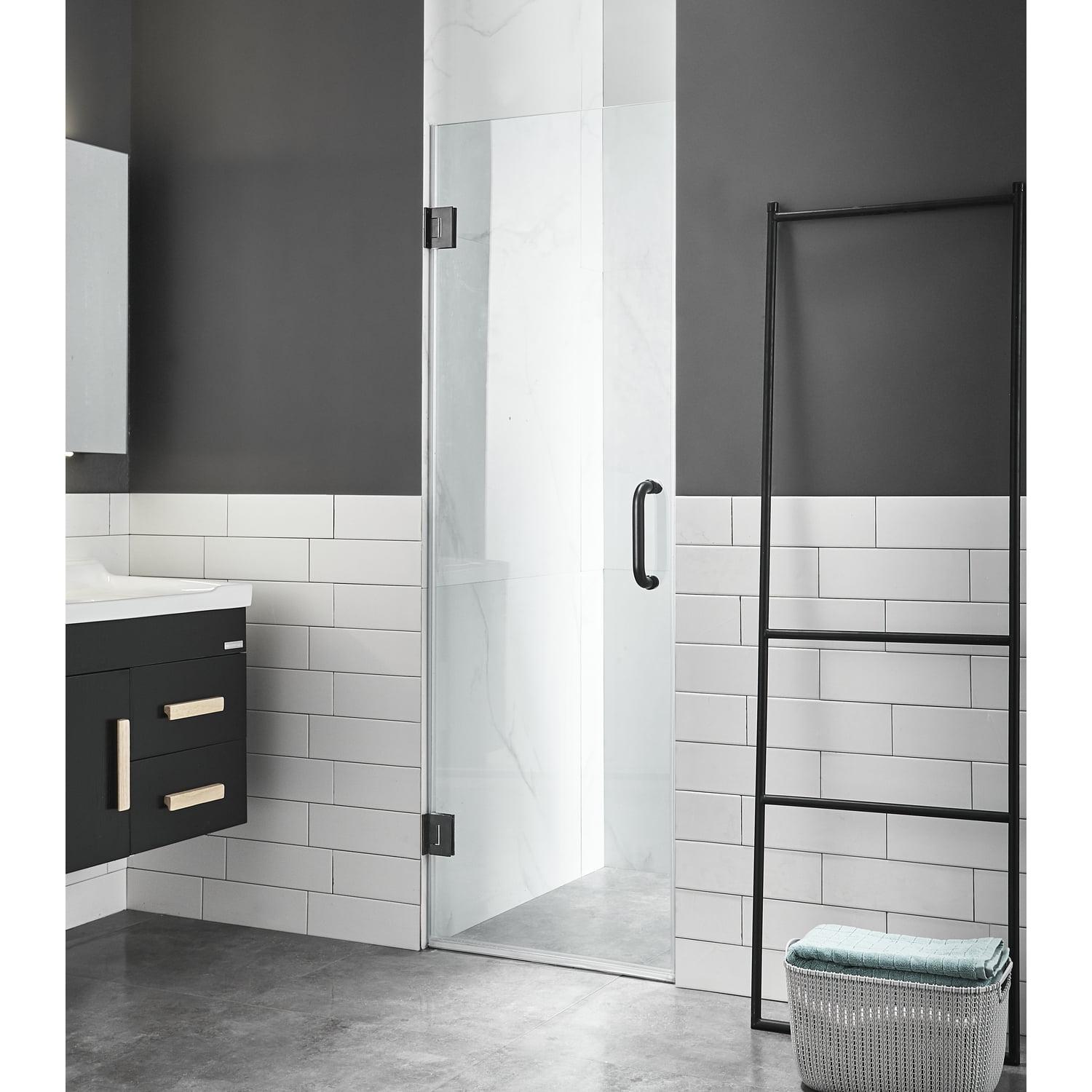 Fellow Series 30" x 72" Hinged Frameless Shower Door