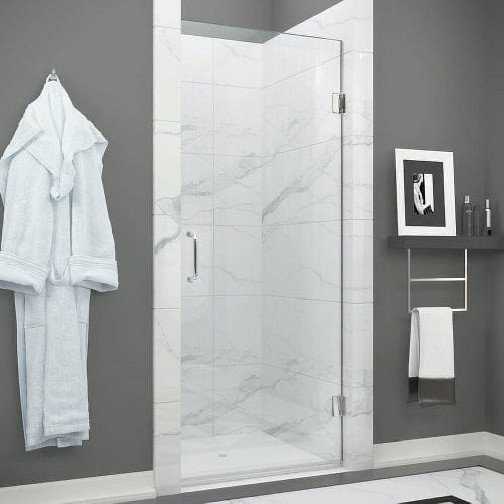 Fellow Series 30" x 72" Hinged Frameless Shower Door