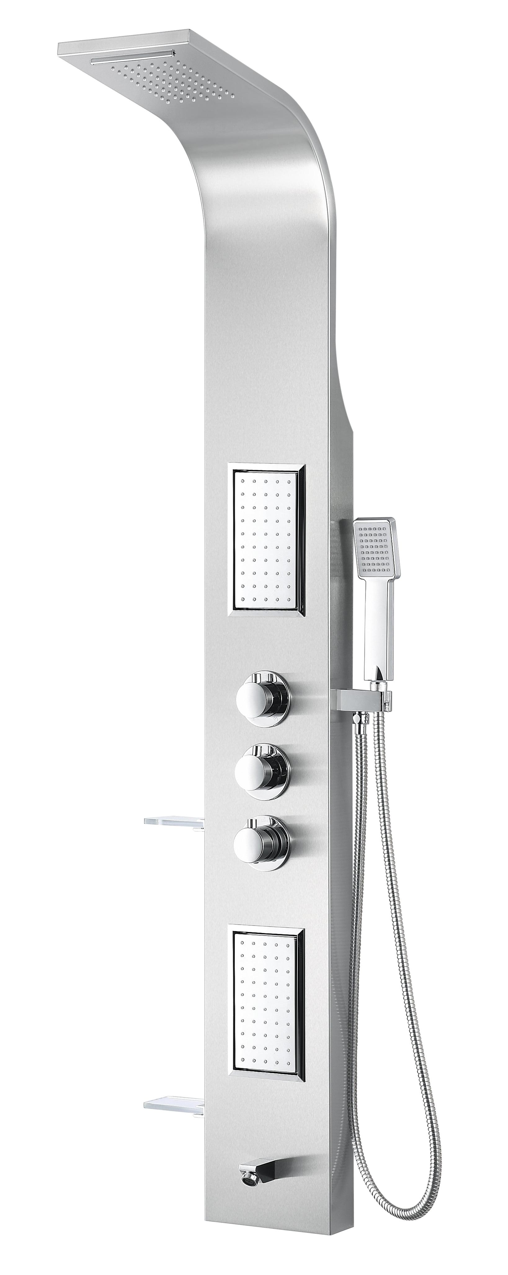 Field Series 58'' Shower Panel with Fixed Shower Head