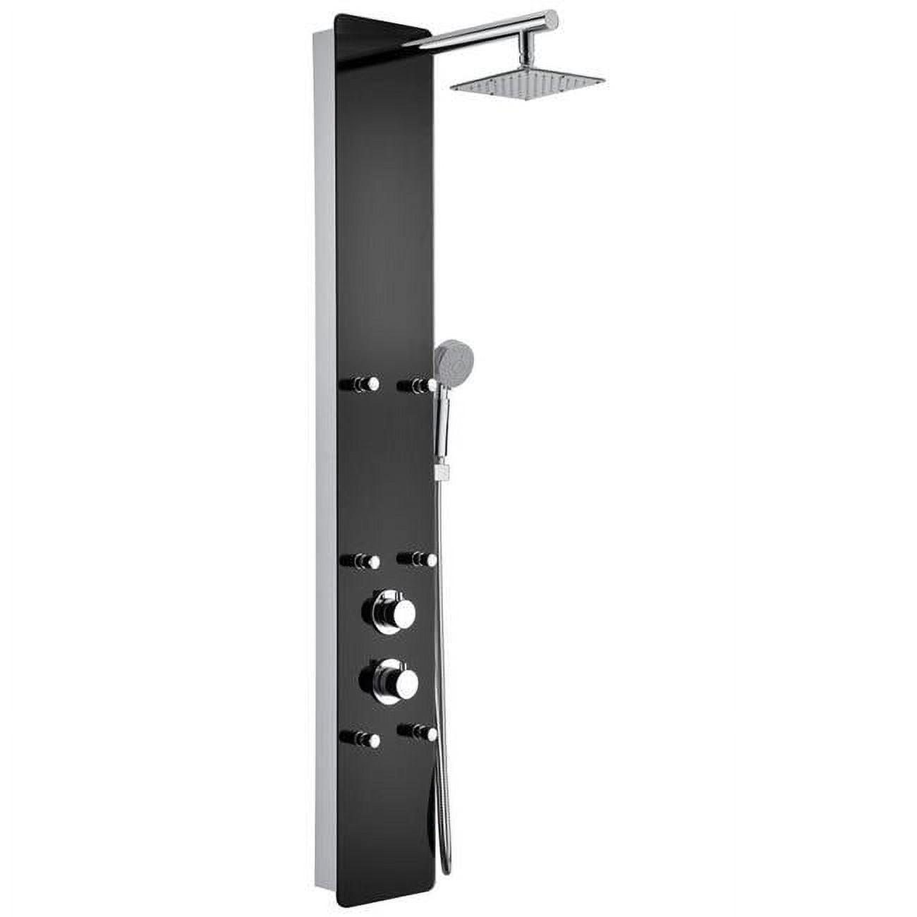 Melody 59'' Shower Panel with Adjustable Shower Head