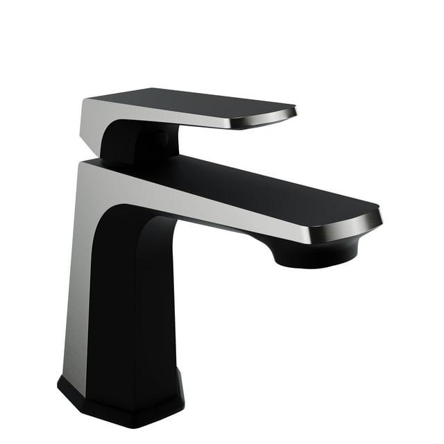 ANZZI L-AZ903MB-BN Single-Hole Single-handle Bathroom Faucet with Drain Assembly