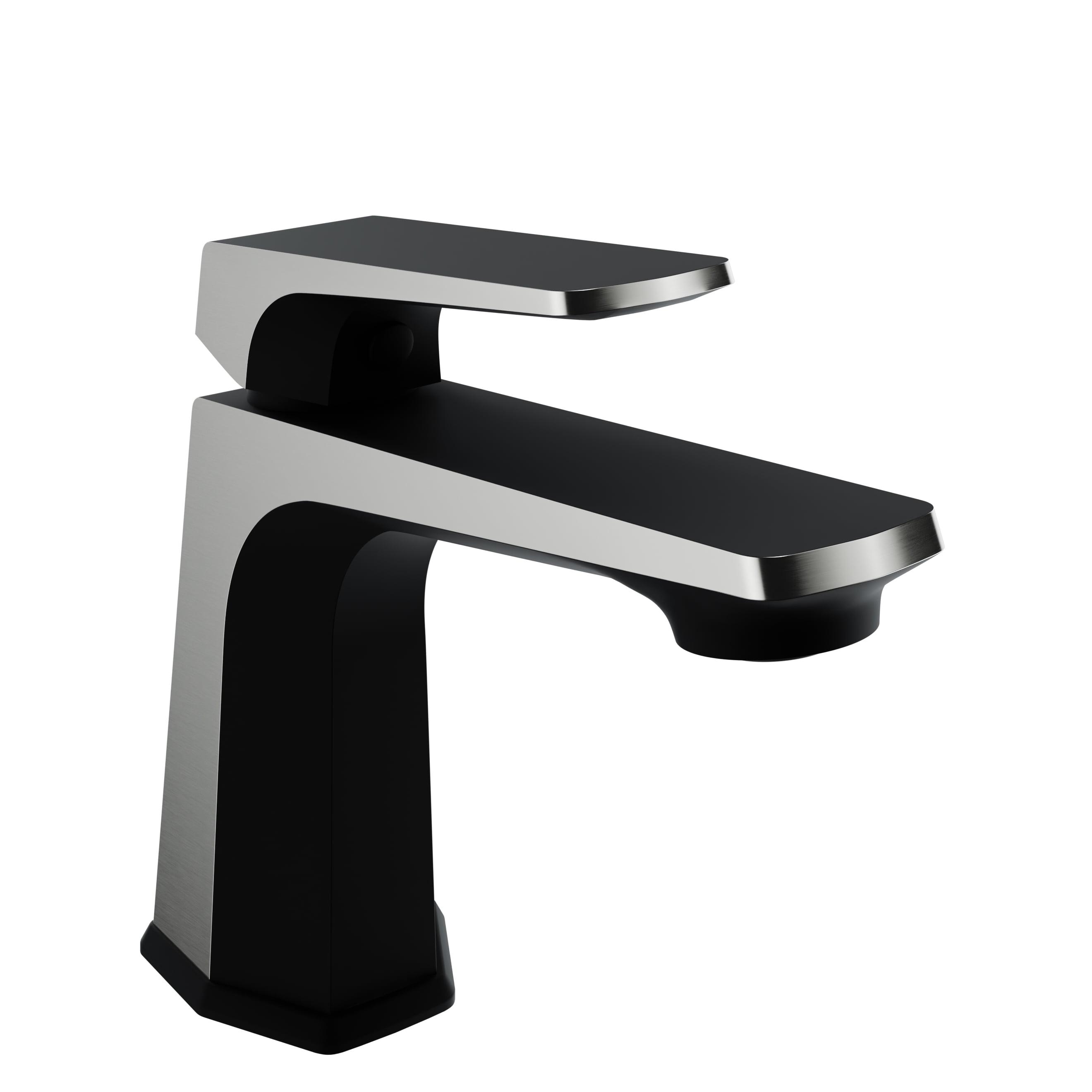 Single-Hole Single-handle Bathroom Faucet with Drain Assembly