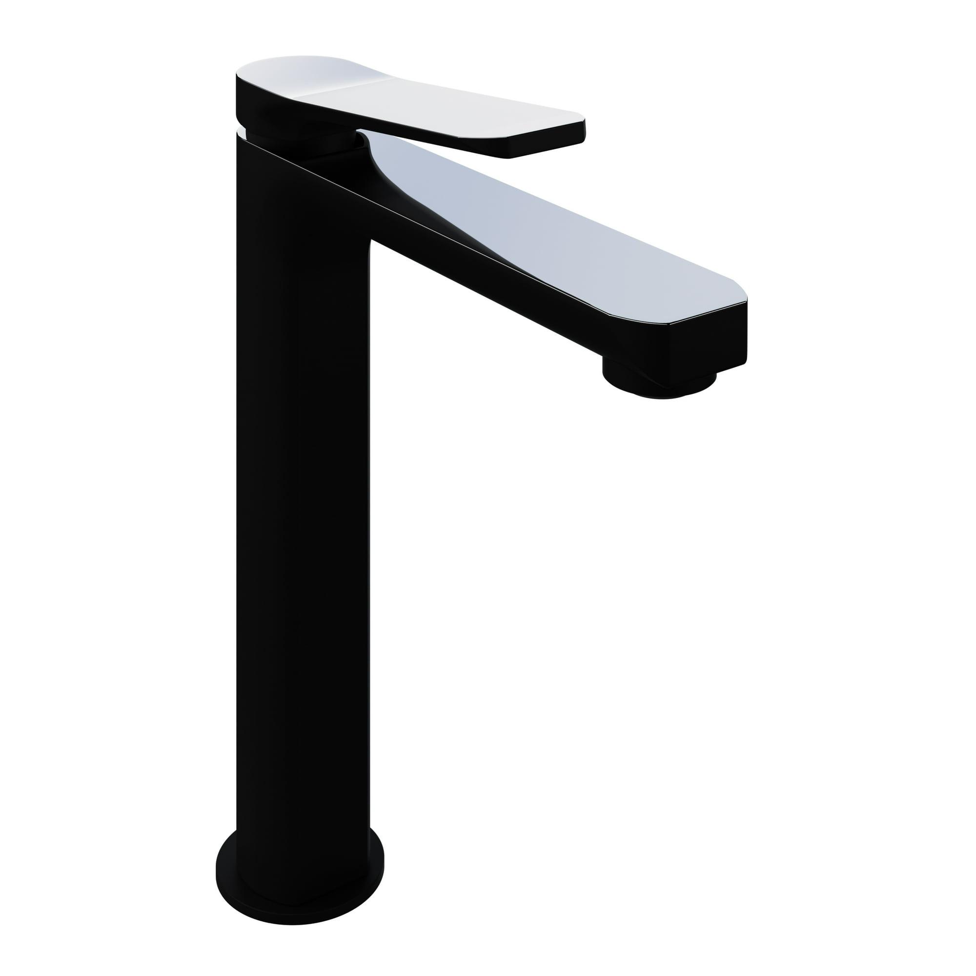 Single-Hole Single-handle Bathroom Faucet with Drain Assembly