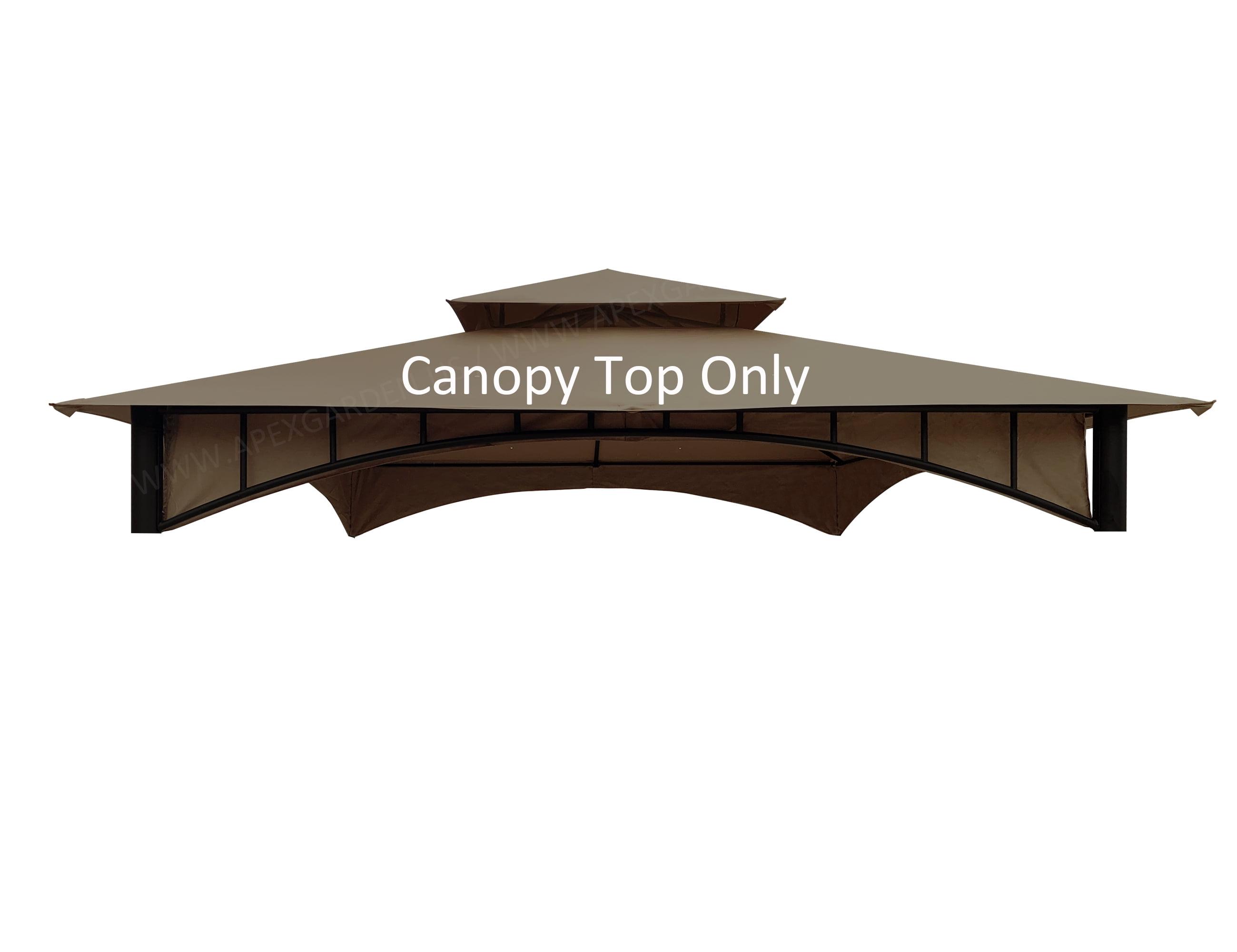 APEX GARDEN Replacement Canopy Top For Model #D-GZ136PST-N Summer Breeze 10' X 10' Gazebo