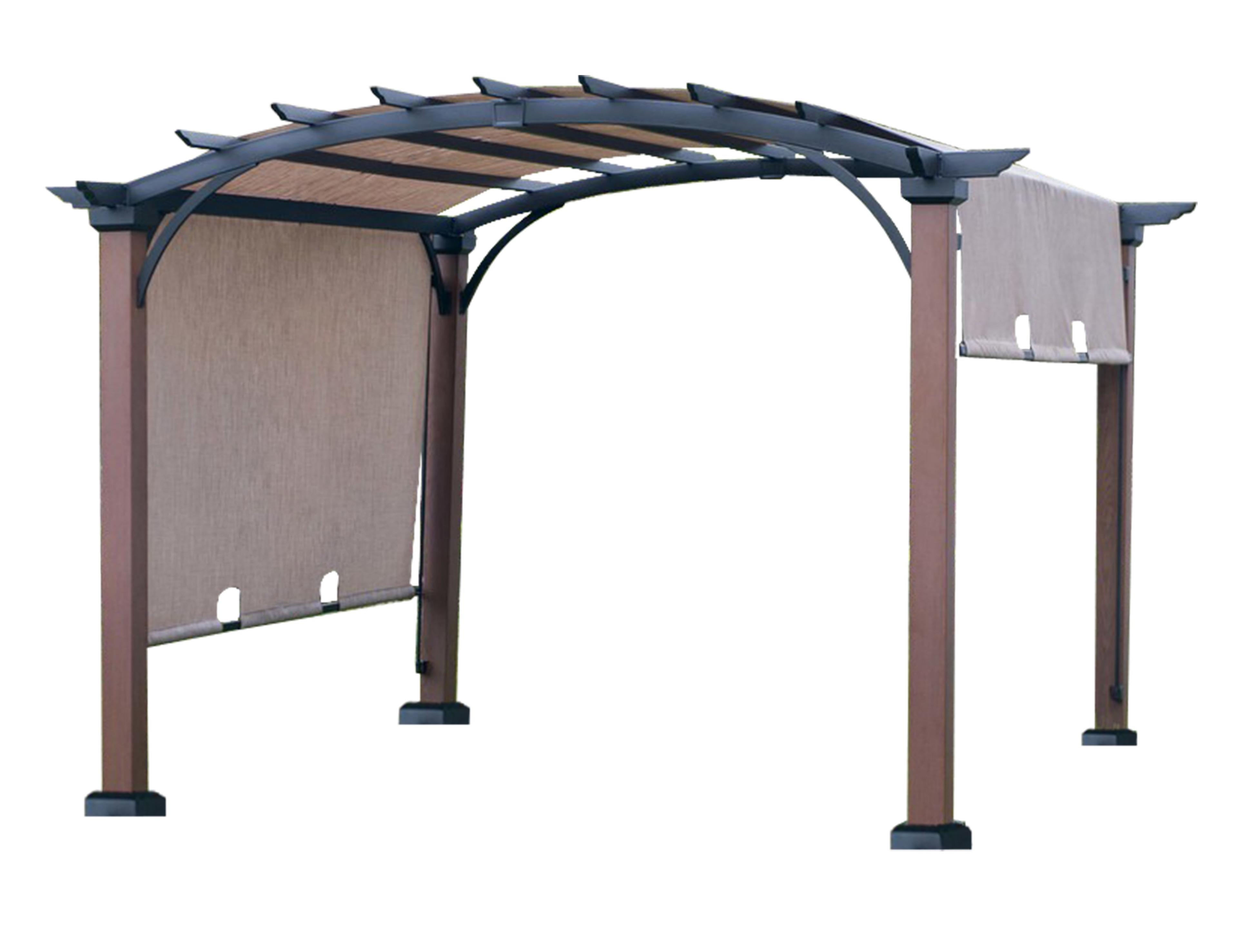 Beige Polyethylene Replacement Canopy for 10 ft x 10 ft Pergola