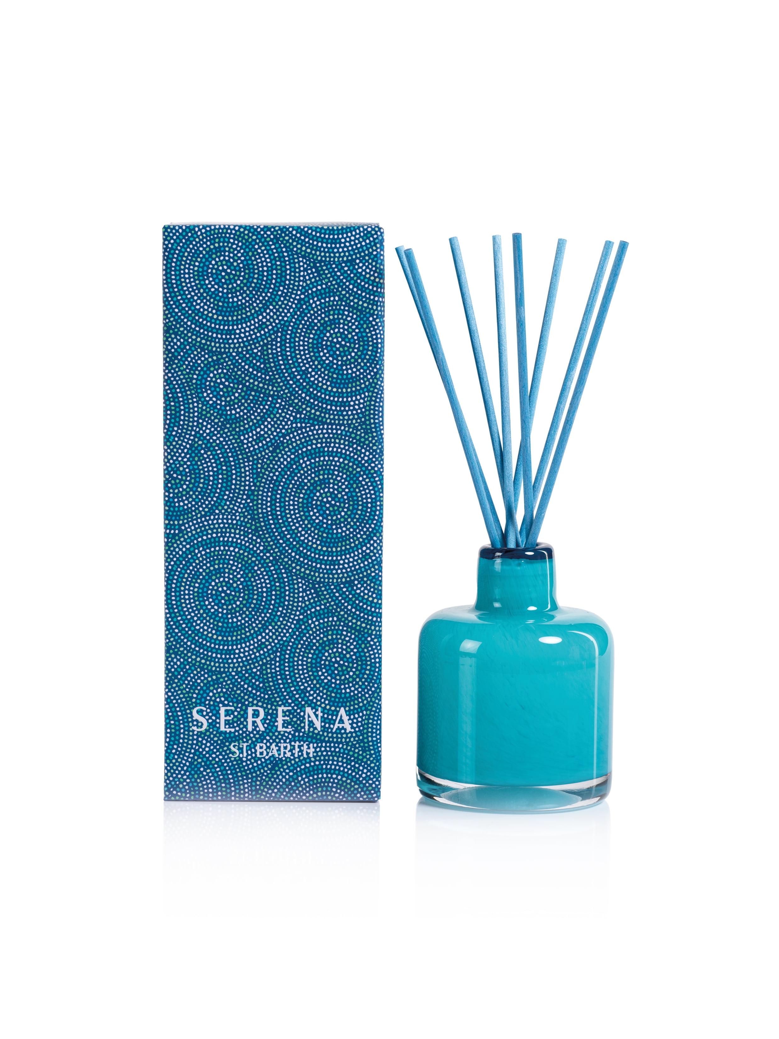 Zodax Serena St. Barth Reed Diffuser, Aqua Palm
