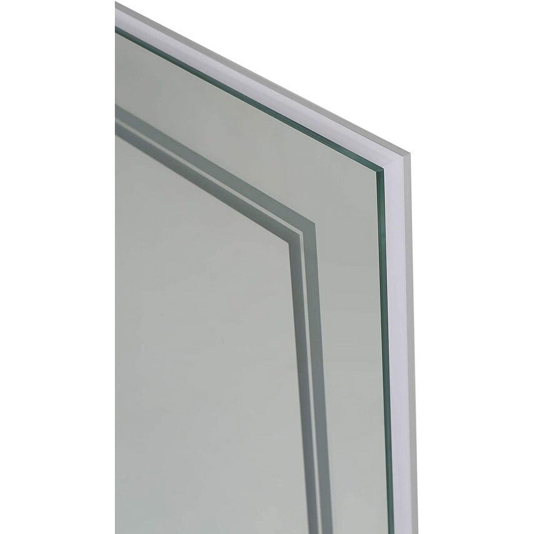 AQUADOM Soho Bathroom LED Wall-Mount Mirror with Dimmer, Defogger, Touch Control, Backlit and Front-Lit