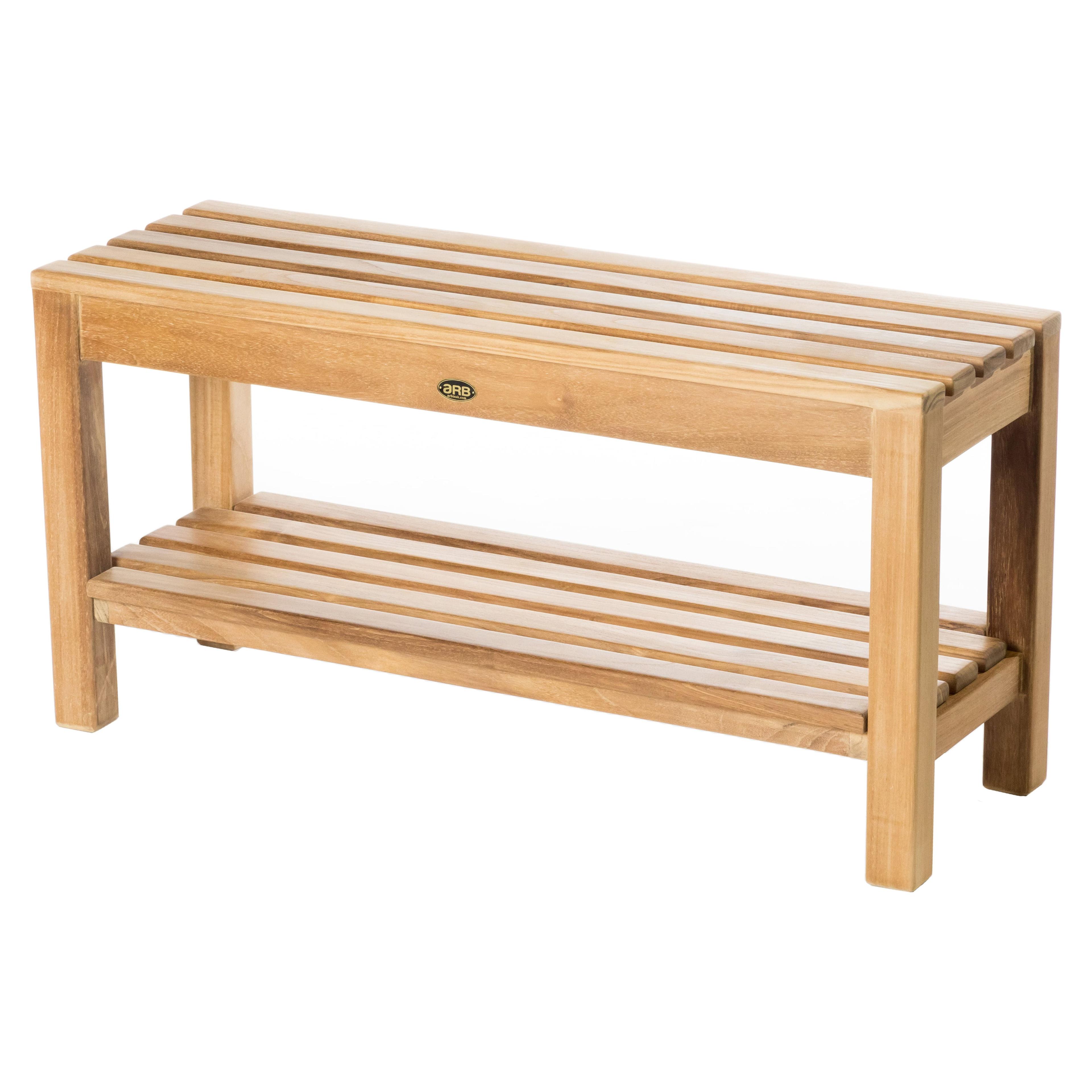 Teak Shower Bench