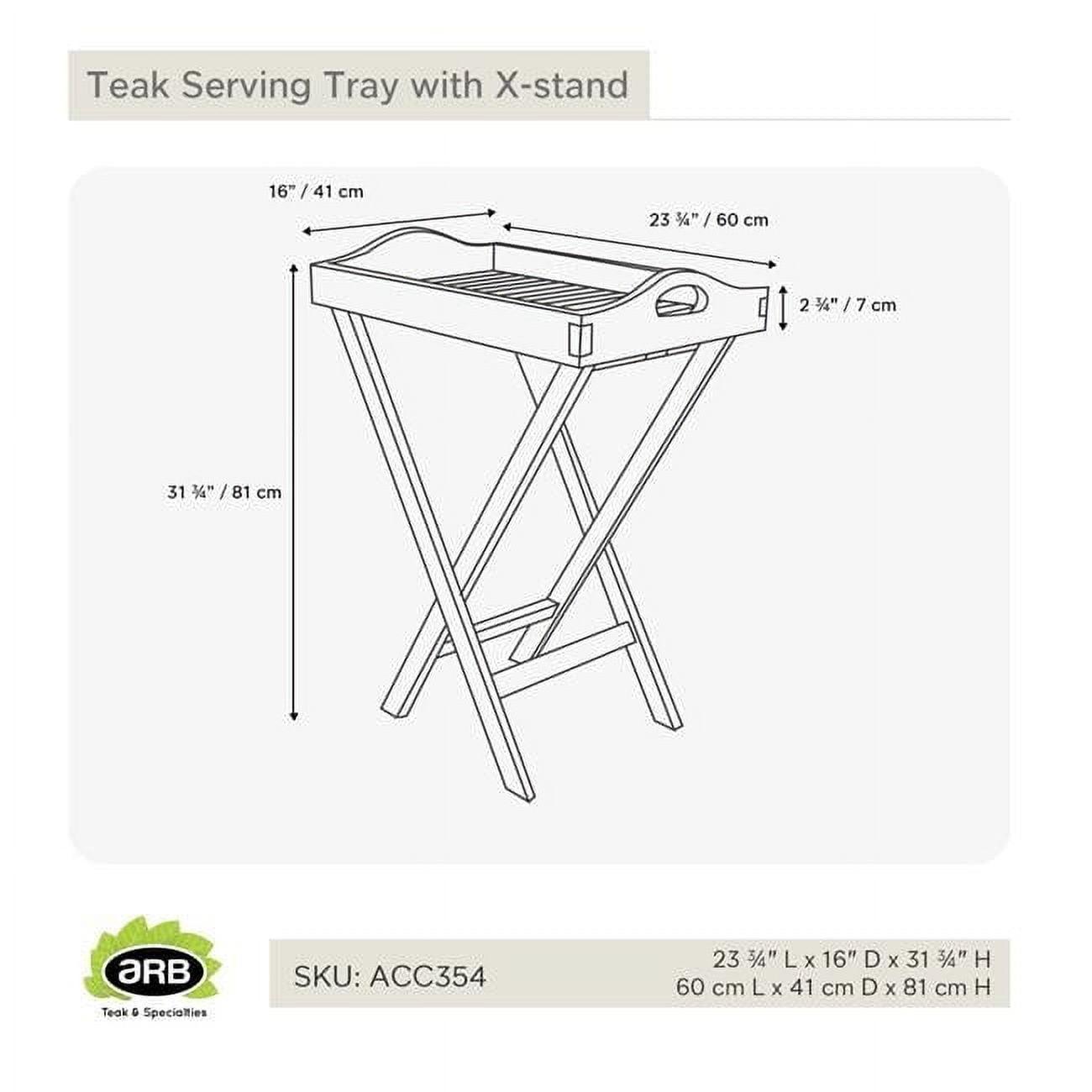 ARB Teak & Specialties ARB Teak & Specialties Teak Tray