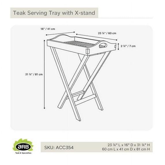 ARB Teak & Specialties ARB Teak & Specialties Teak Tray