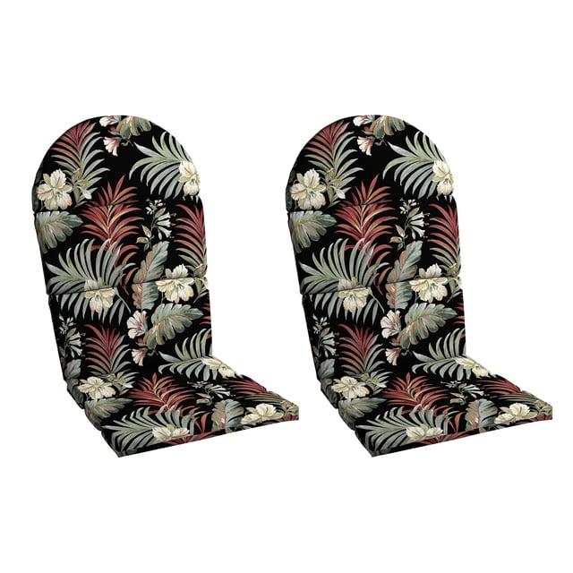 ARDEN Outdoor Foam Adirondack Cushion, Set of 2, 21.5 x 19, Water repellent, Fade Resistant, Foam Cushion for Adirondack Chairs 21.5 x 19