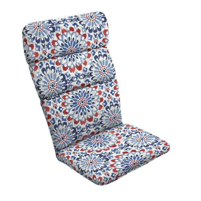 ARDEN Outdoor Rocking Chair or Adirondack Cushion, 20 x 17, Water Repellent, Fade Resistant 17 x 20, Clark Blue
