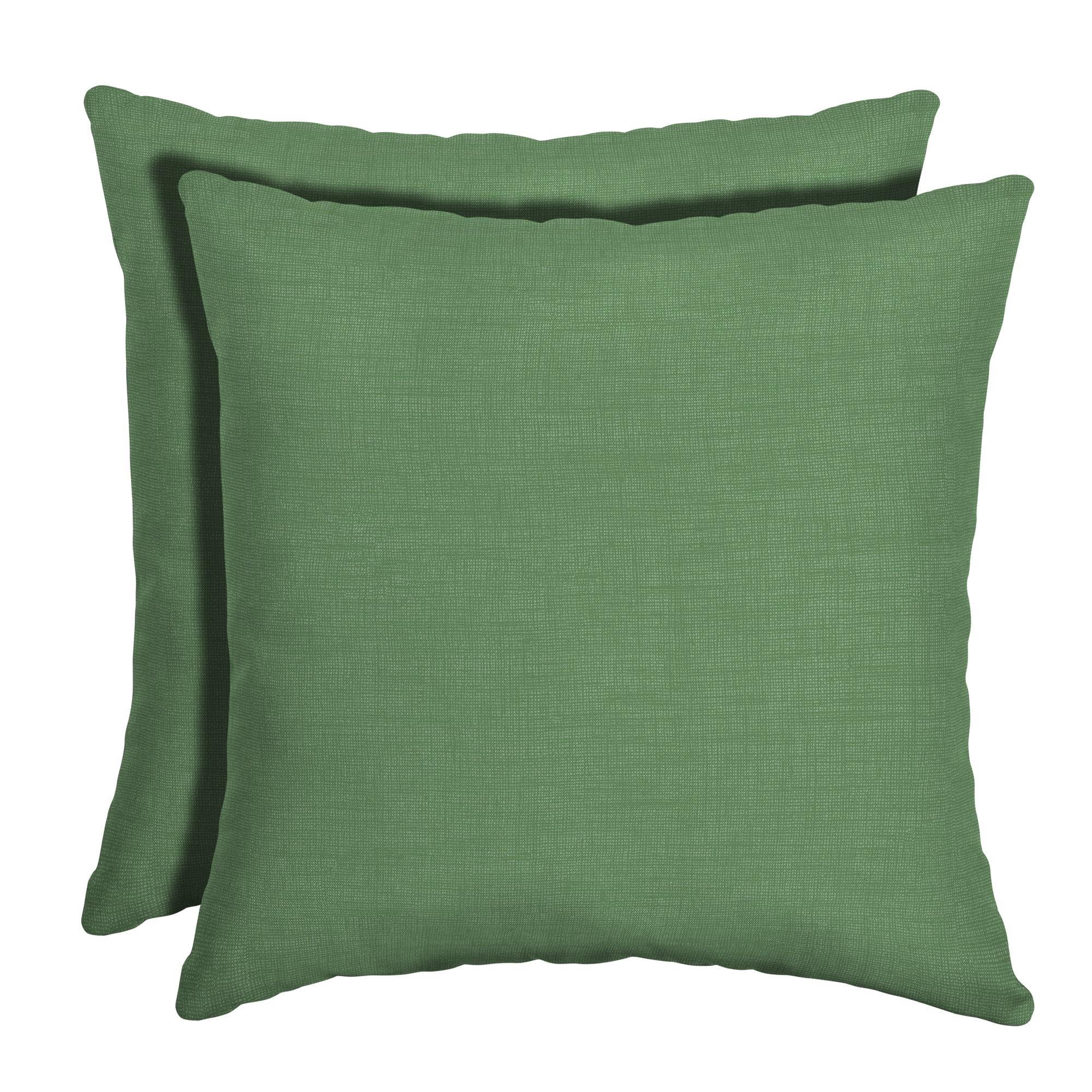 ARDEN Outdoor Toss Pillow (2 Pack) 16 x 16, Moss Green Leala