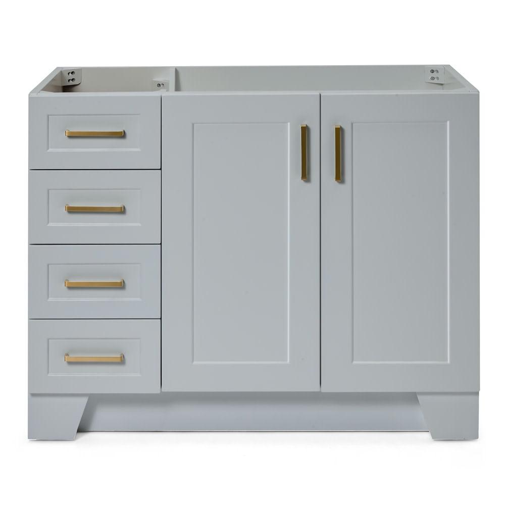 ARIEL Taylor 42 in. W x 21.5 in. D Bath Vanity Cabinet Only in Grey