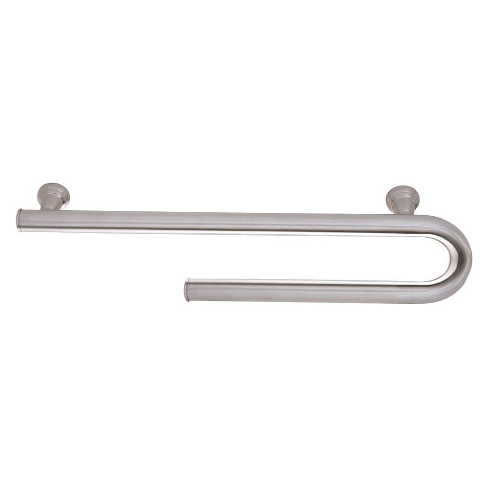 22-Inch Brushed Stainless Steel C-Shaped Safety Grab Bar