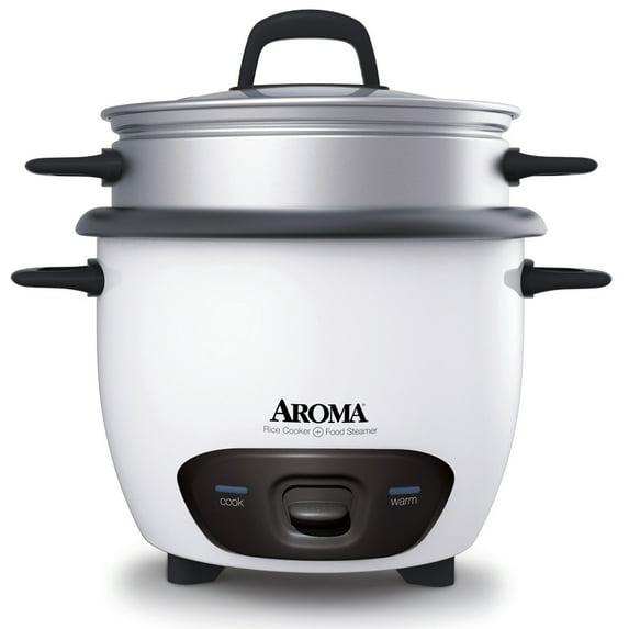 Aroma Aroma Pot Style Rice Cooker and Food Steamer Set