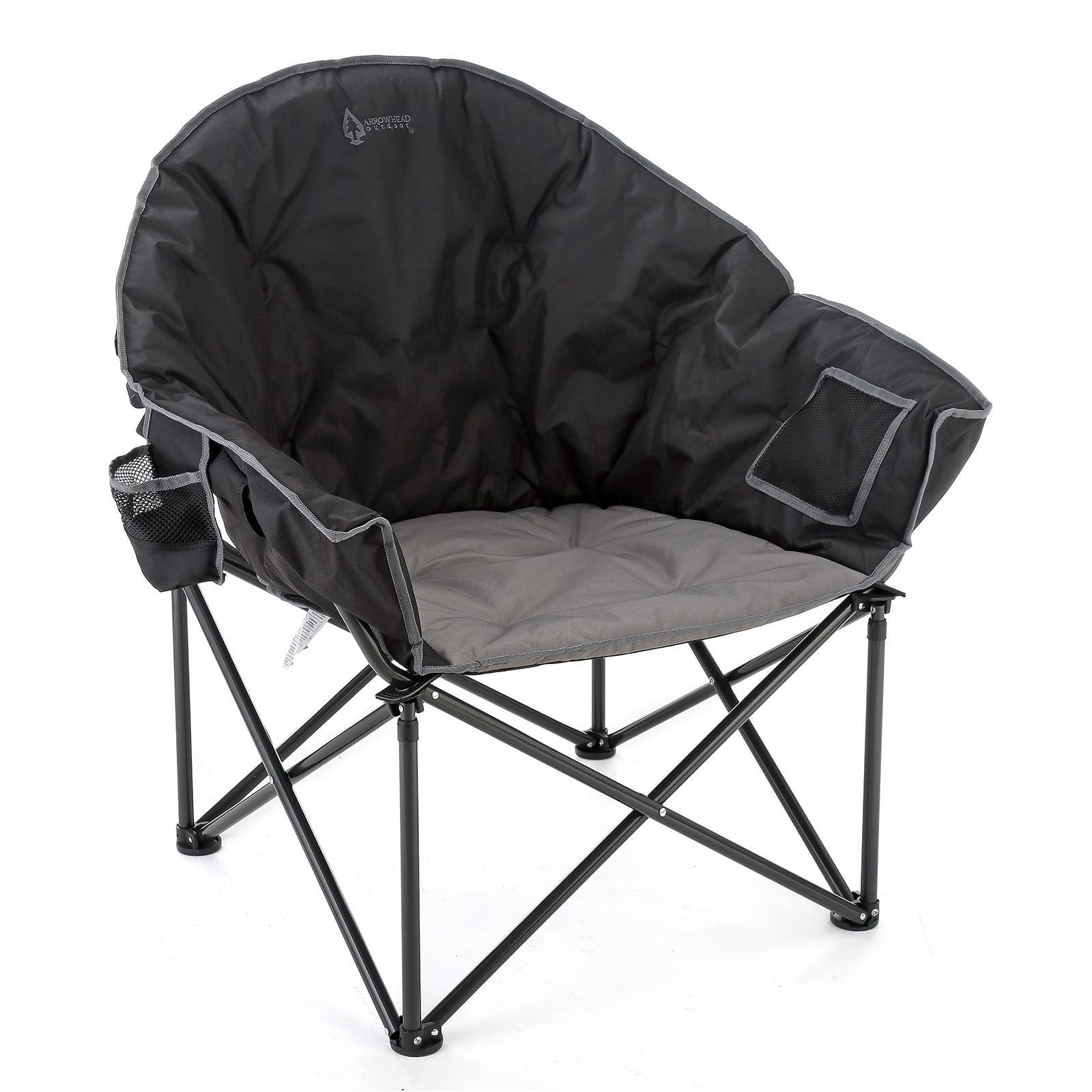 Folding Camping Chair with Cushions
