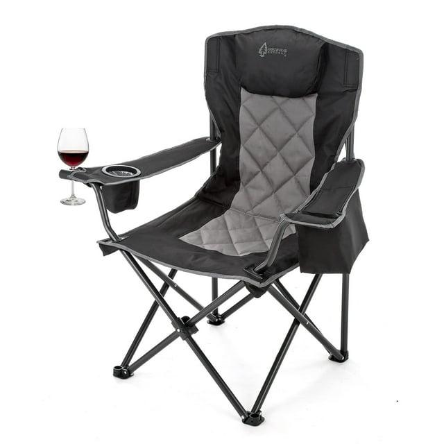 ARROWHEAD Outdoor Folding Camping Chair with Cushions