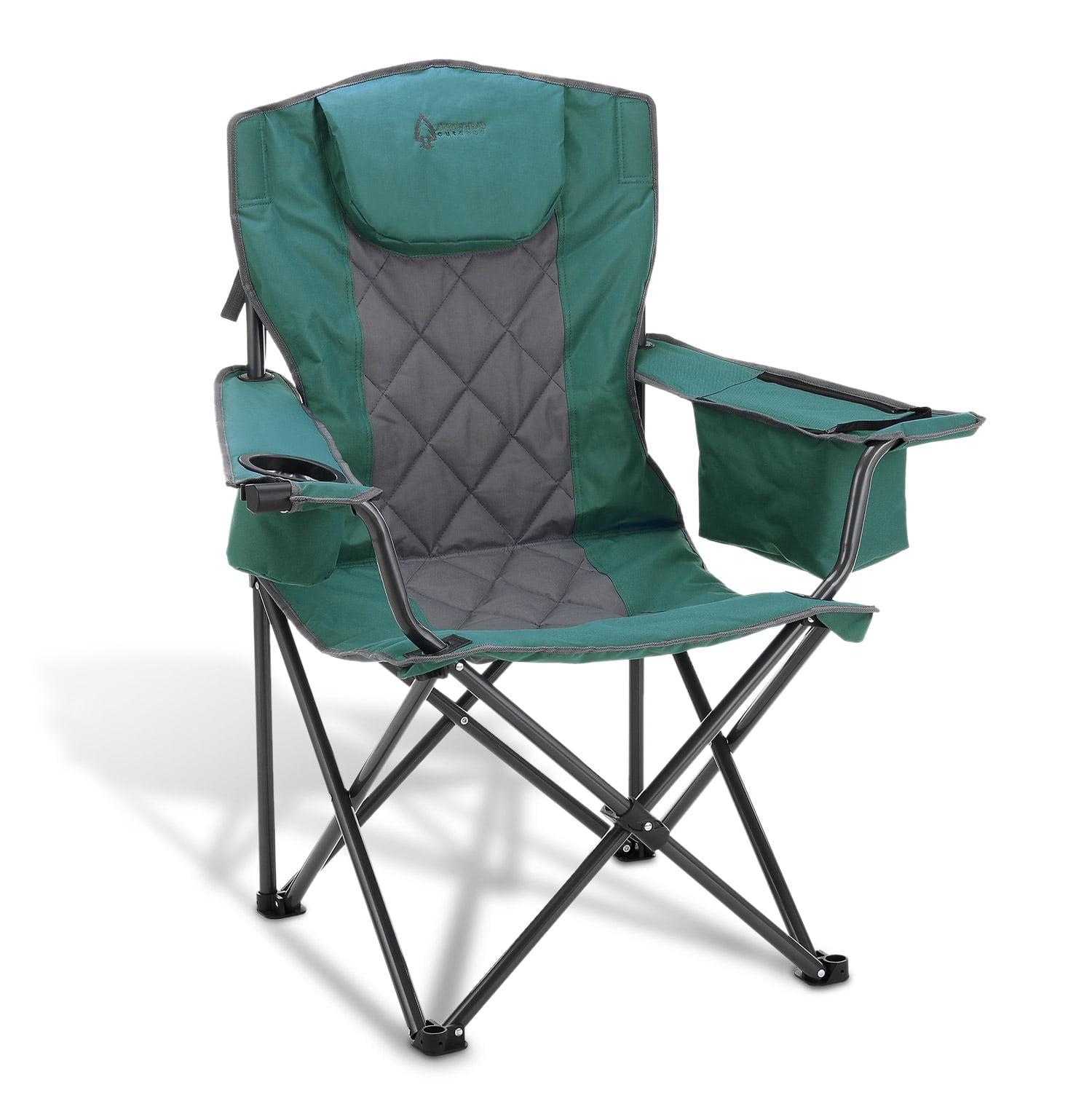 Folding Camping Chair with Cushions