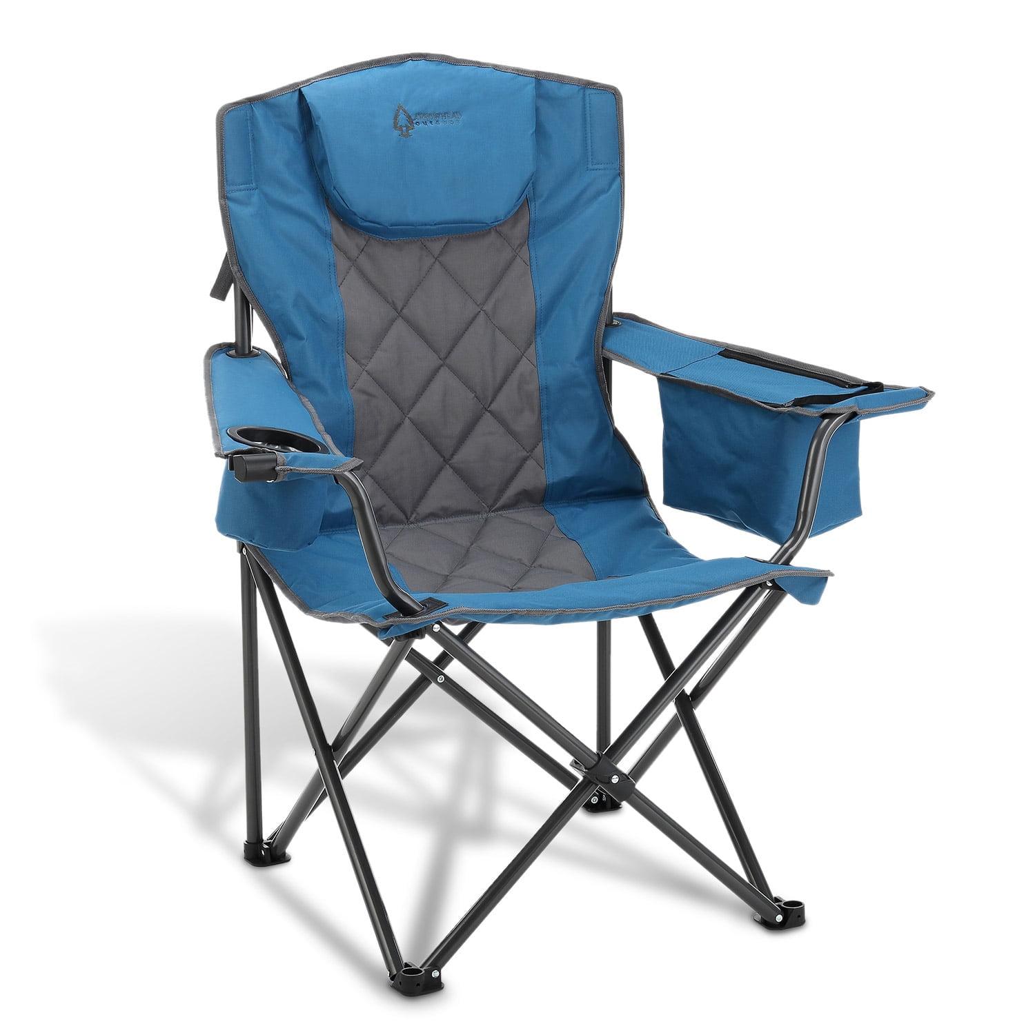 ARROWHEAD Outdoor Folding Camping Chair with Cushions