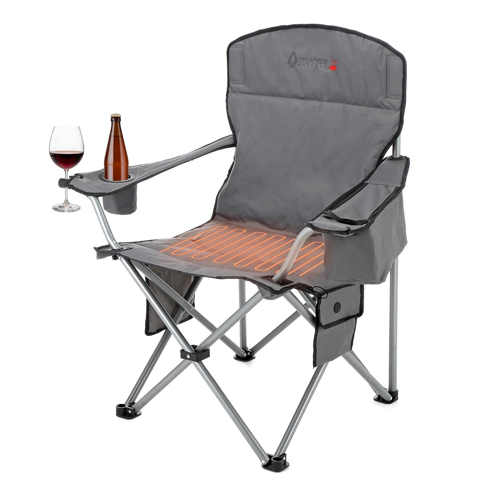 Folding Camping Chair with Cushions