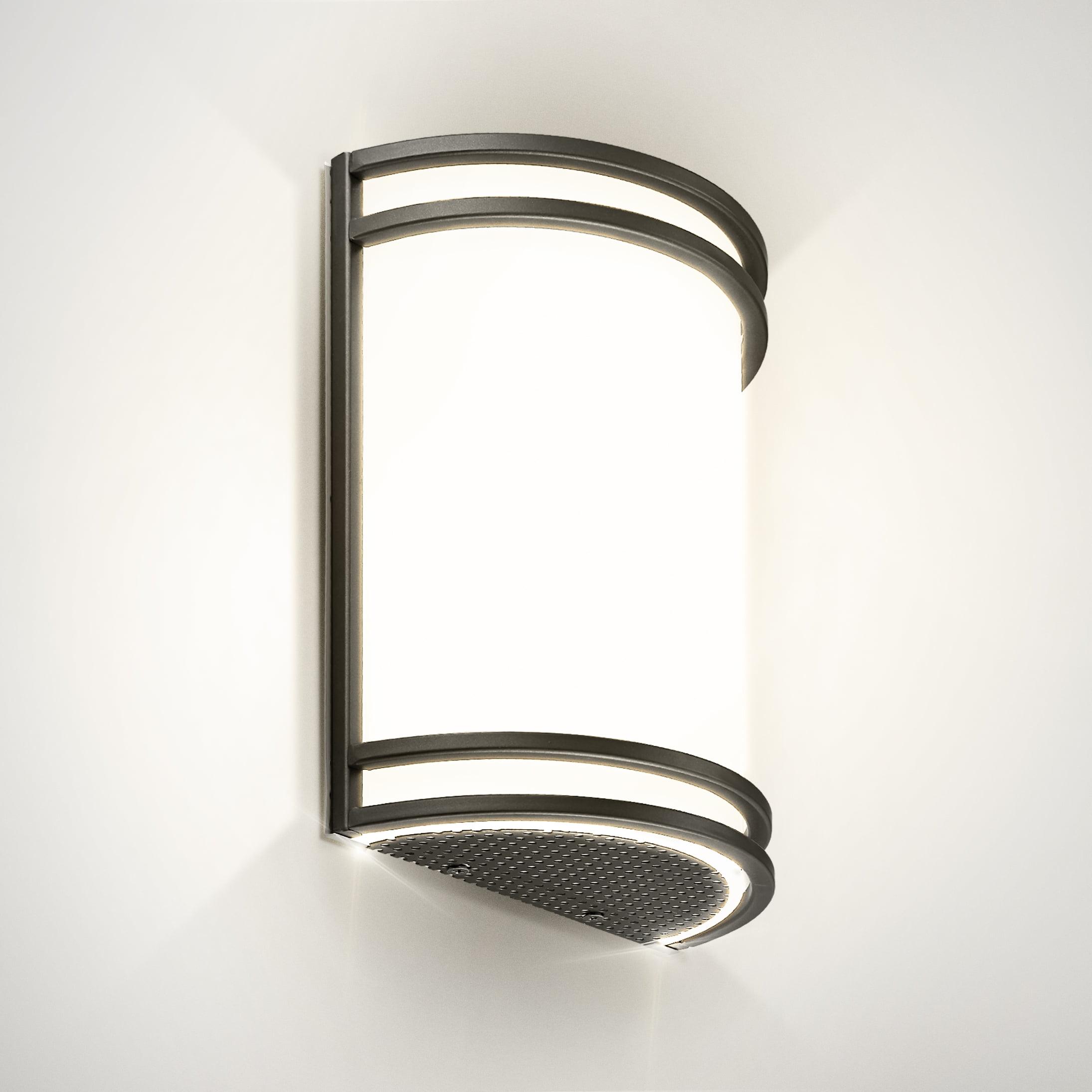 Modern Black Dimmable LED Wall Sconce with Acrylic Lens