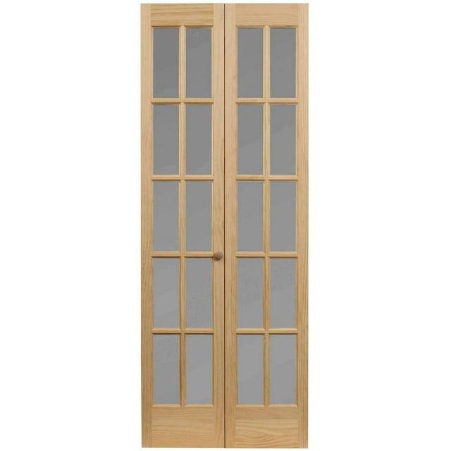 LTL Home Products Frosted Glass Classic French Bi-fold Door