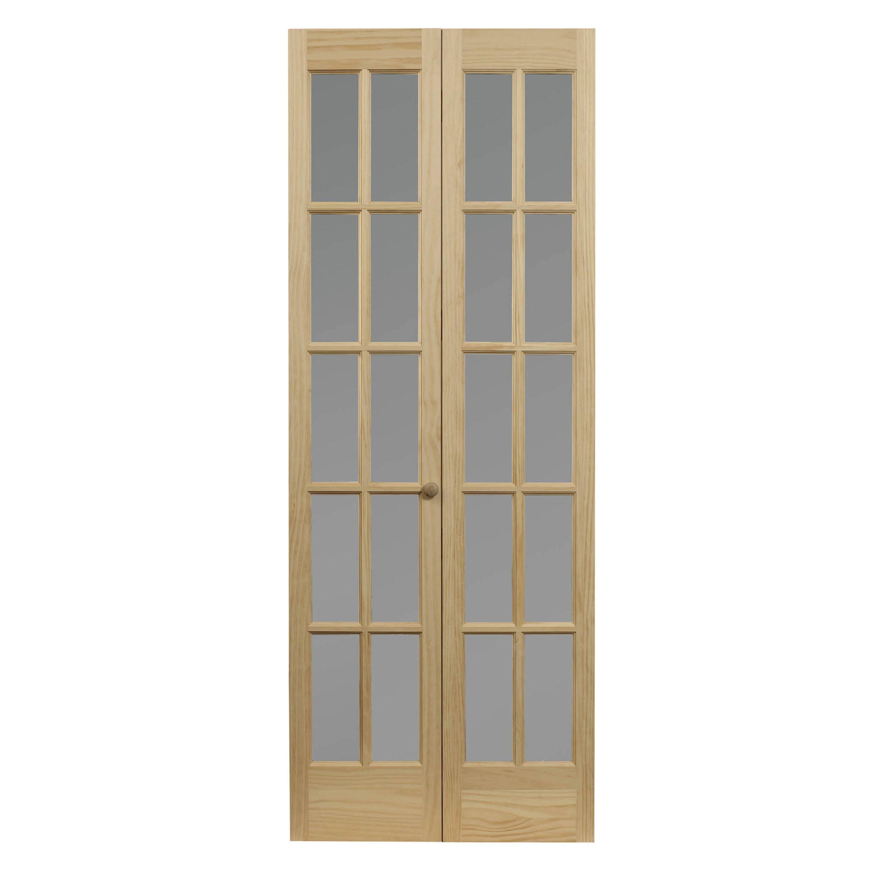 LTL Home Products Frosted Glass Classic French Bi-fold Door