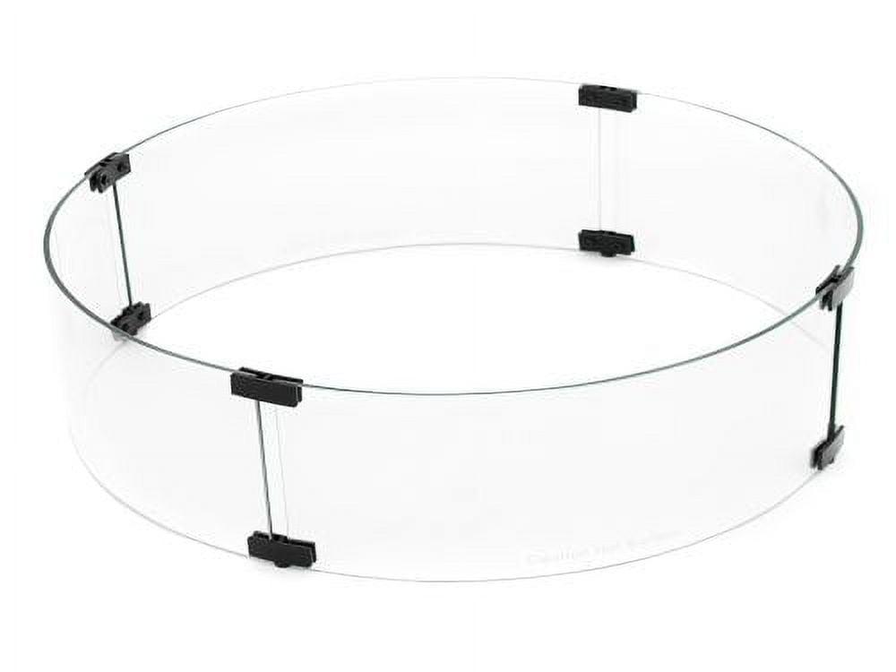 AZ Patio Heaters 22'' Round Glass Fire Pit Accessory