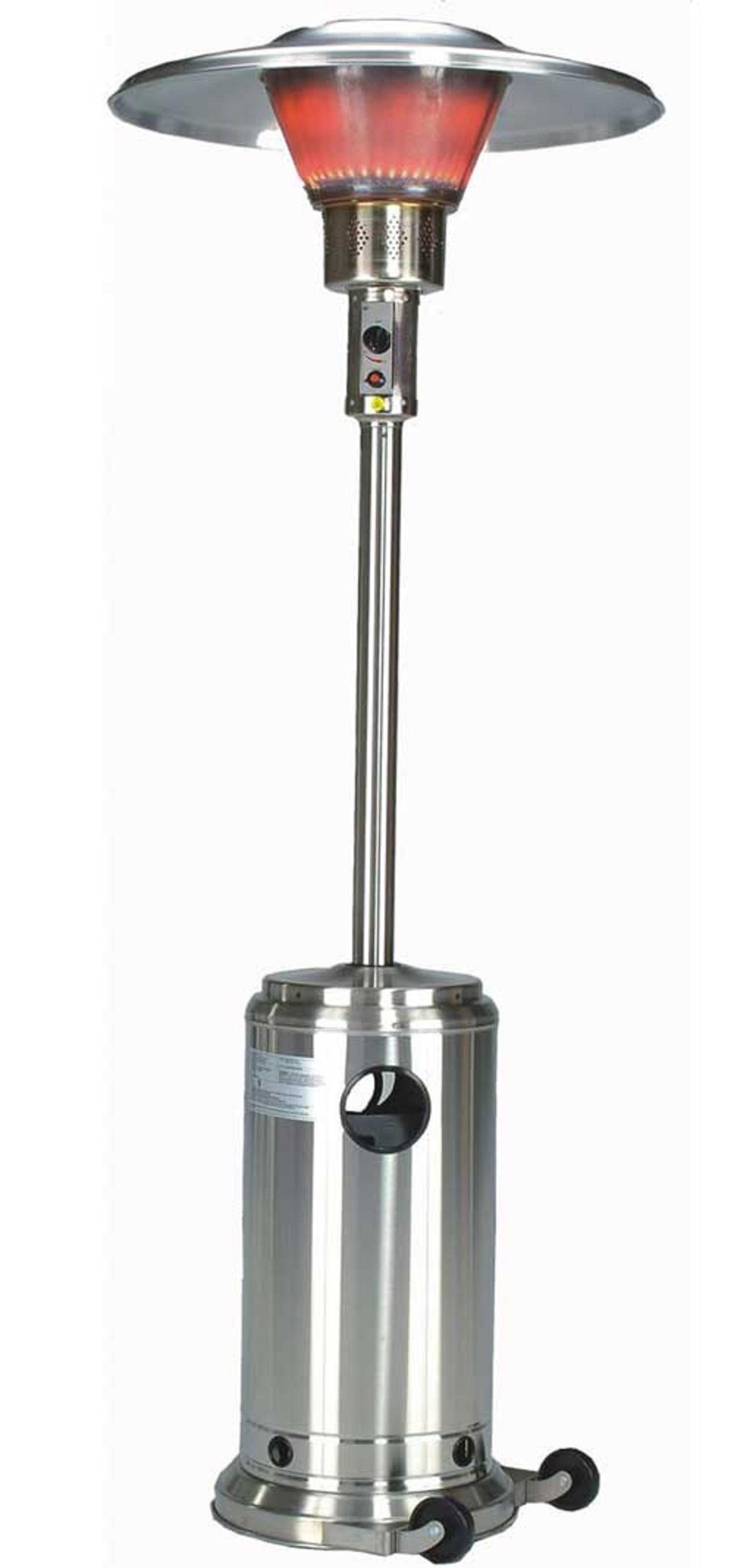 Stainless Steel Tall Commercial Propane Patio Heater