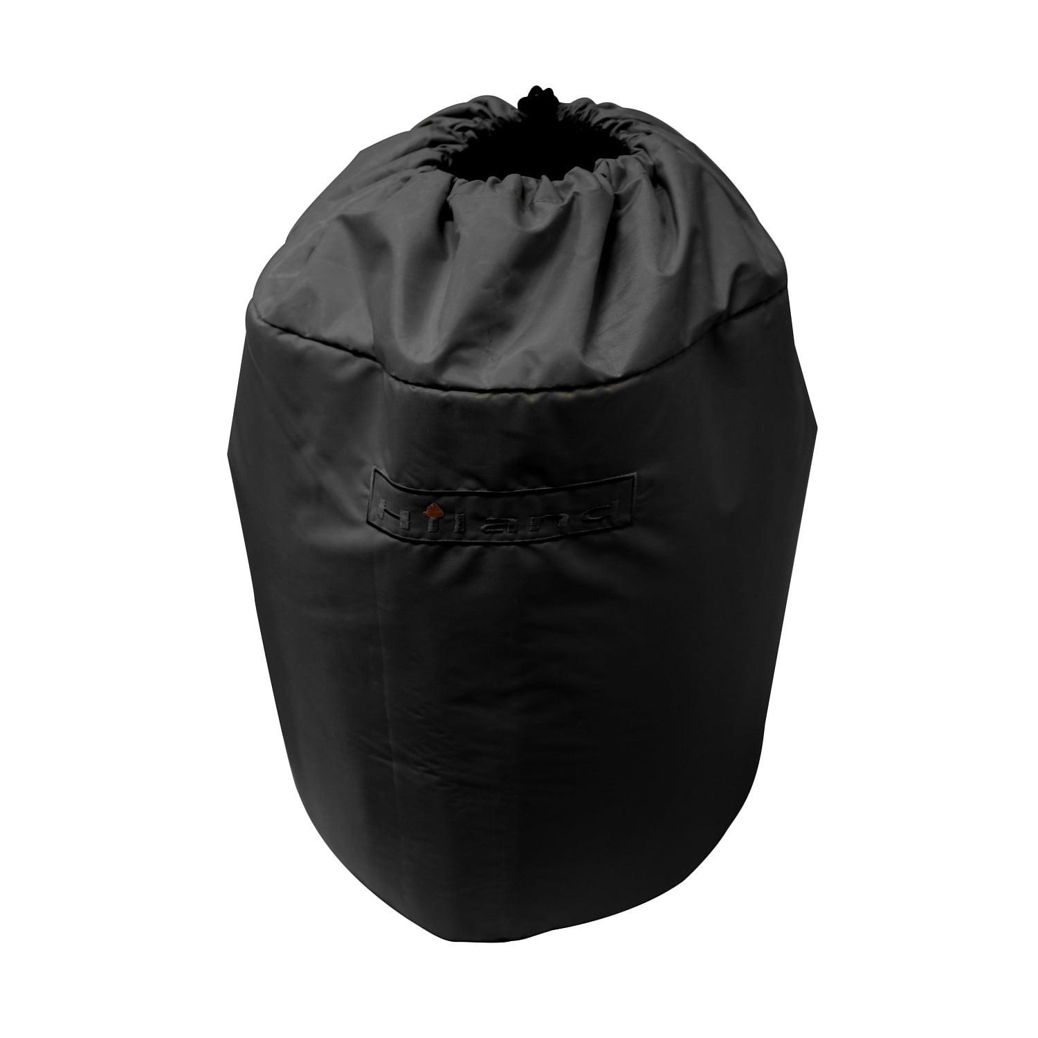 Black Heavy Duty Fabric Propane Tank Cover