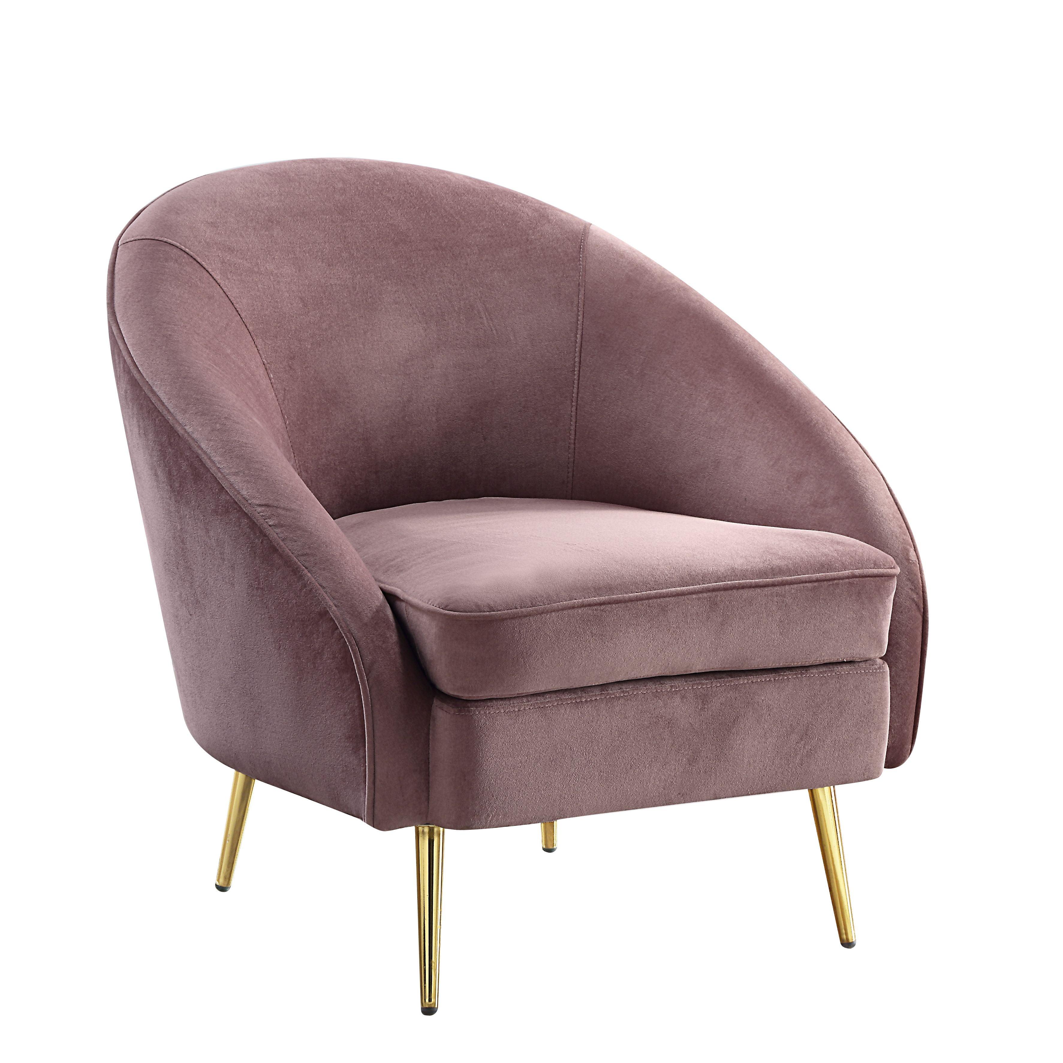 Emilo Velvet Barrel Chair