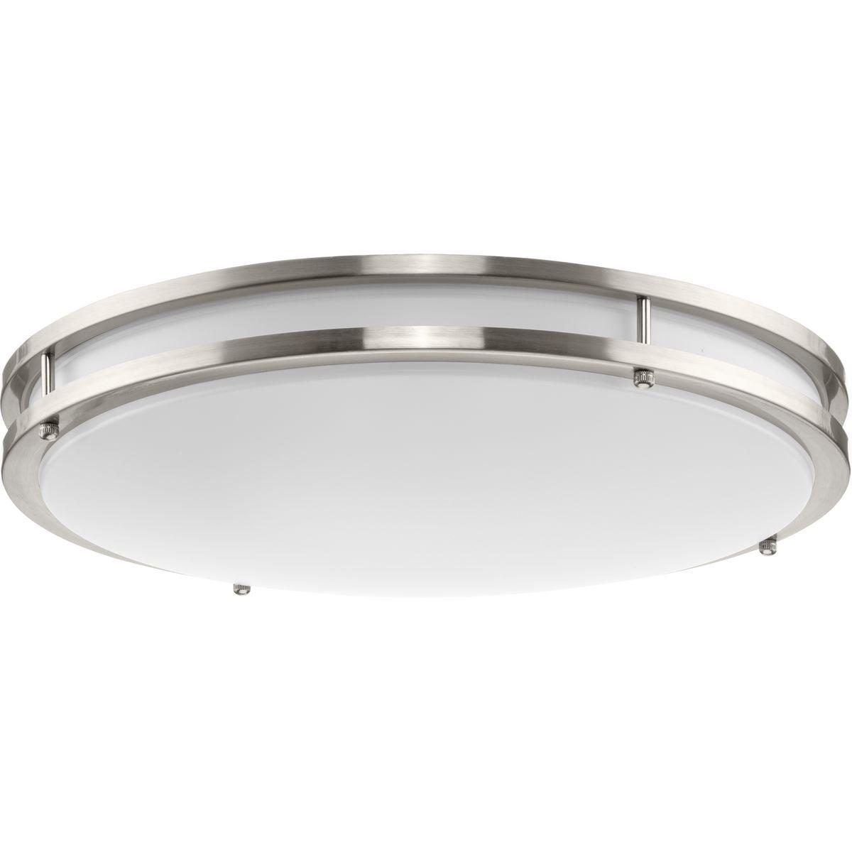 Progress Lighting Abide 1 - Light Flush Mount in  Brushed Nickel