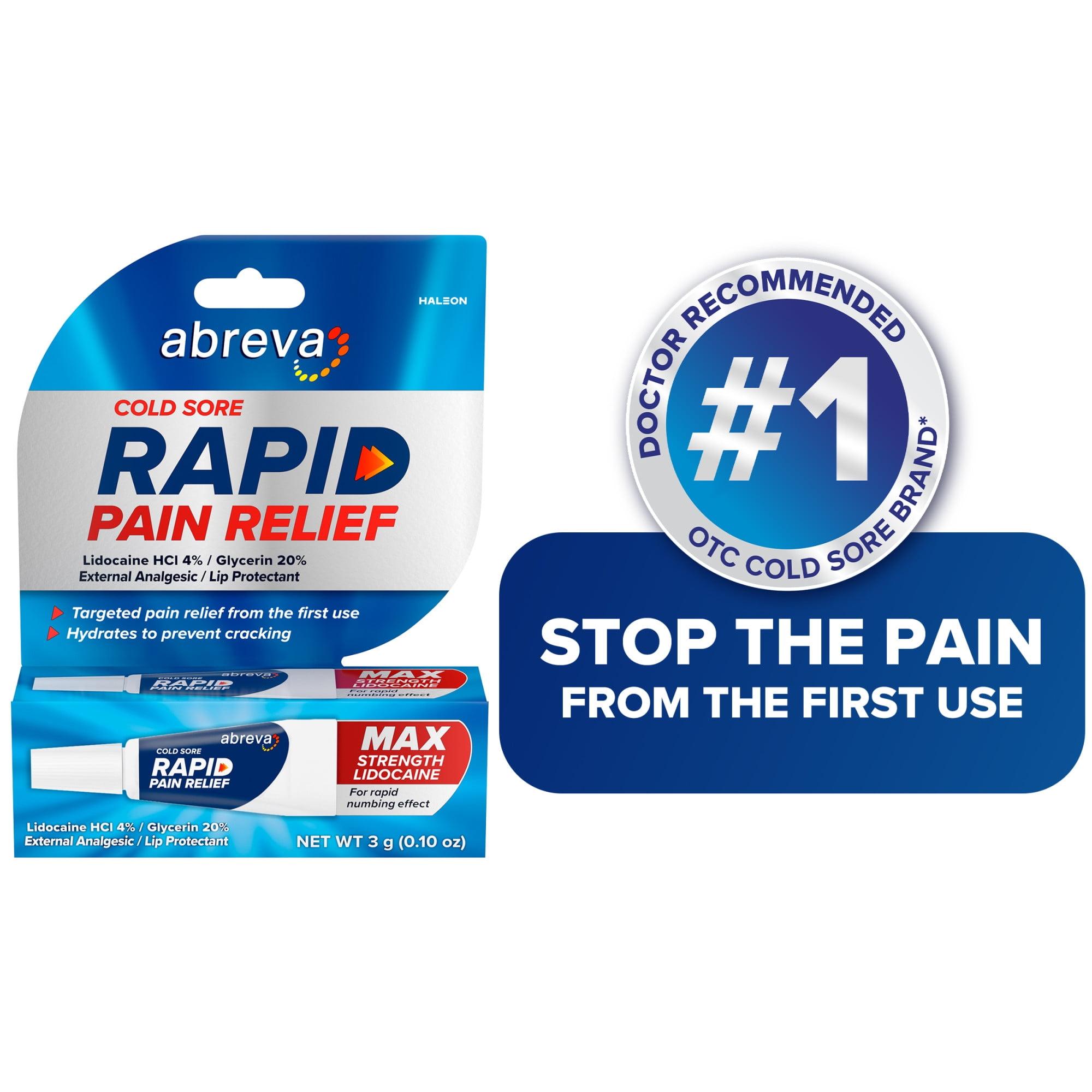 Abreva Cold Sore Rapid Relief Treatment - 0.423oz