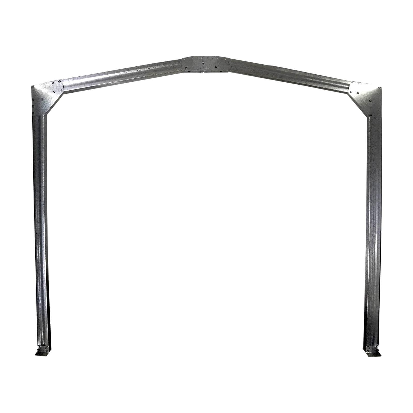 Absco Silver Galvanized Steel Snow Support Frame Kit