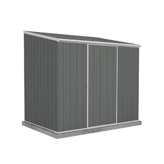 Absco Absco EZI Slider 5 ft. W x 7 ft. D Galvanized Steel Storage Shed