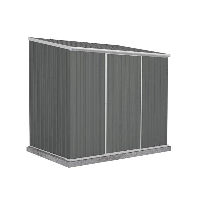 Absco Absco EZI Slider 5 ft. W x 7 ft. D Galvanized Steel Storage Shed