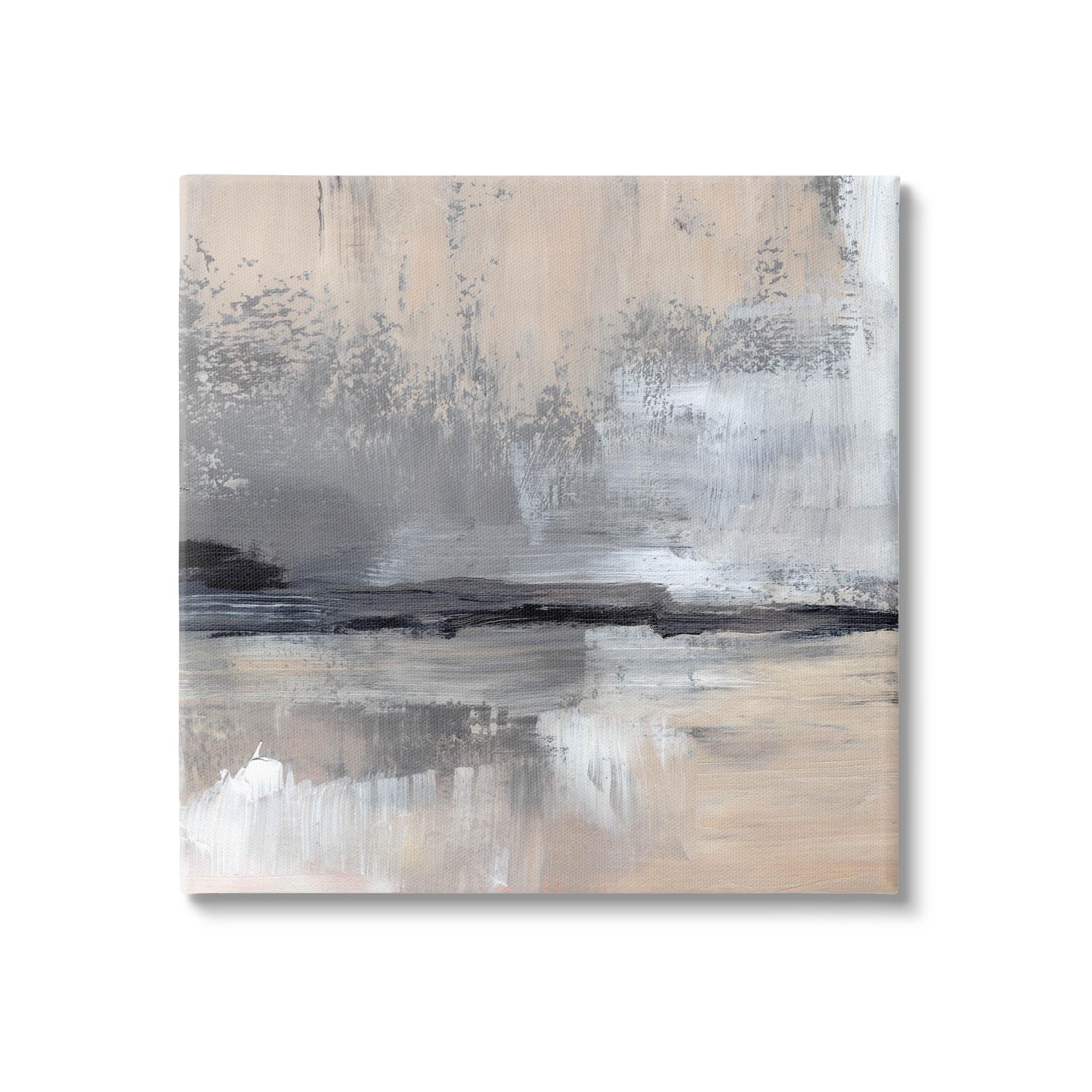 Stupell Industries " Abstract Landscape Reflection " by Jennifer Paxton Parker Painting Print
