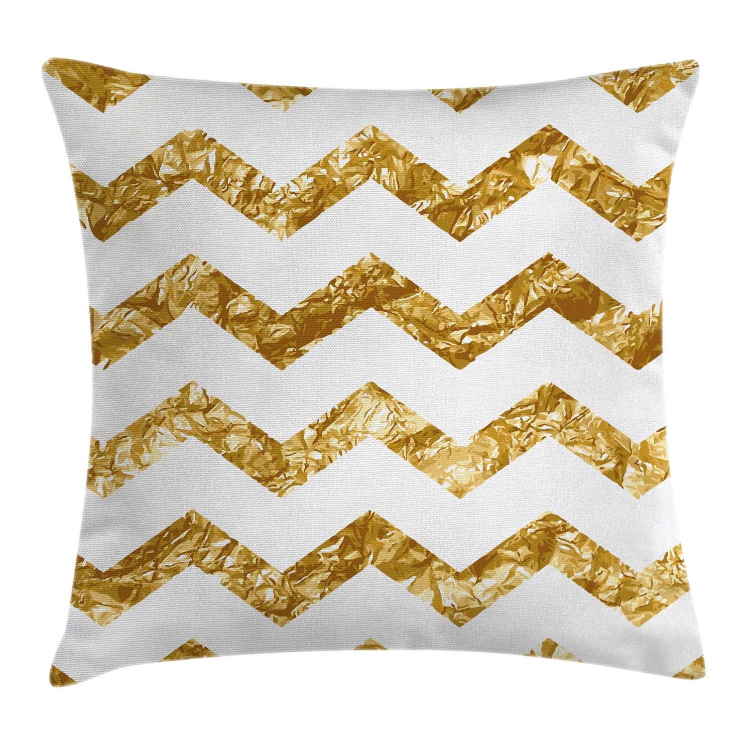 Ambesonne Chevron Reversible Pillow Cover