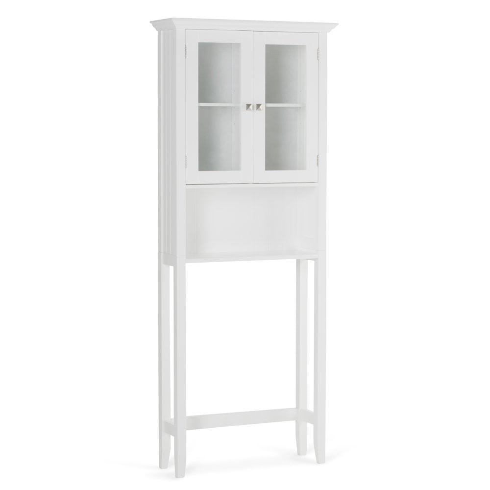 Simpli Home Acadian Freestanding Bathroom Cabinet