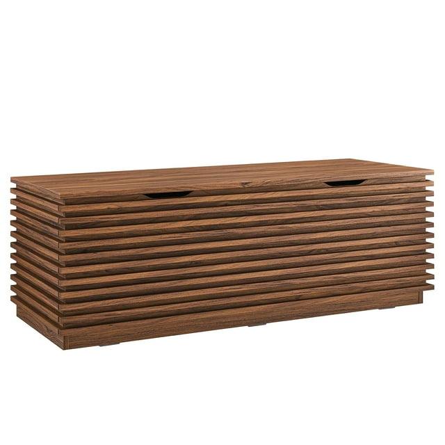 Modway Modway Render 47" Wood Grain Storage Bench