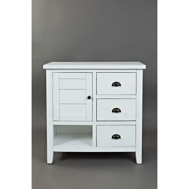 Accent Chest in Weathered White Finish