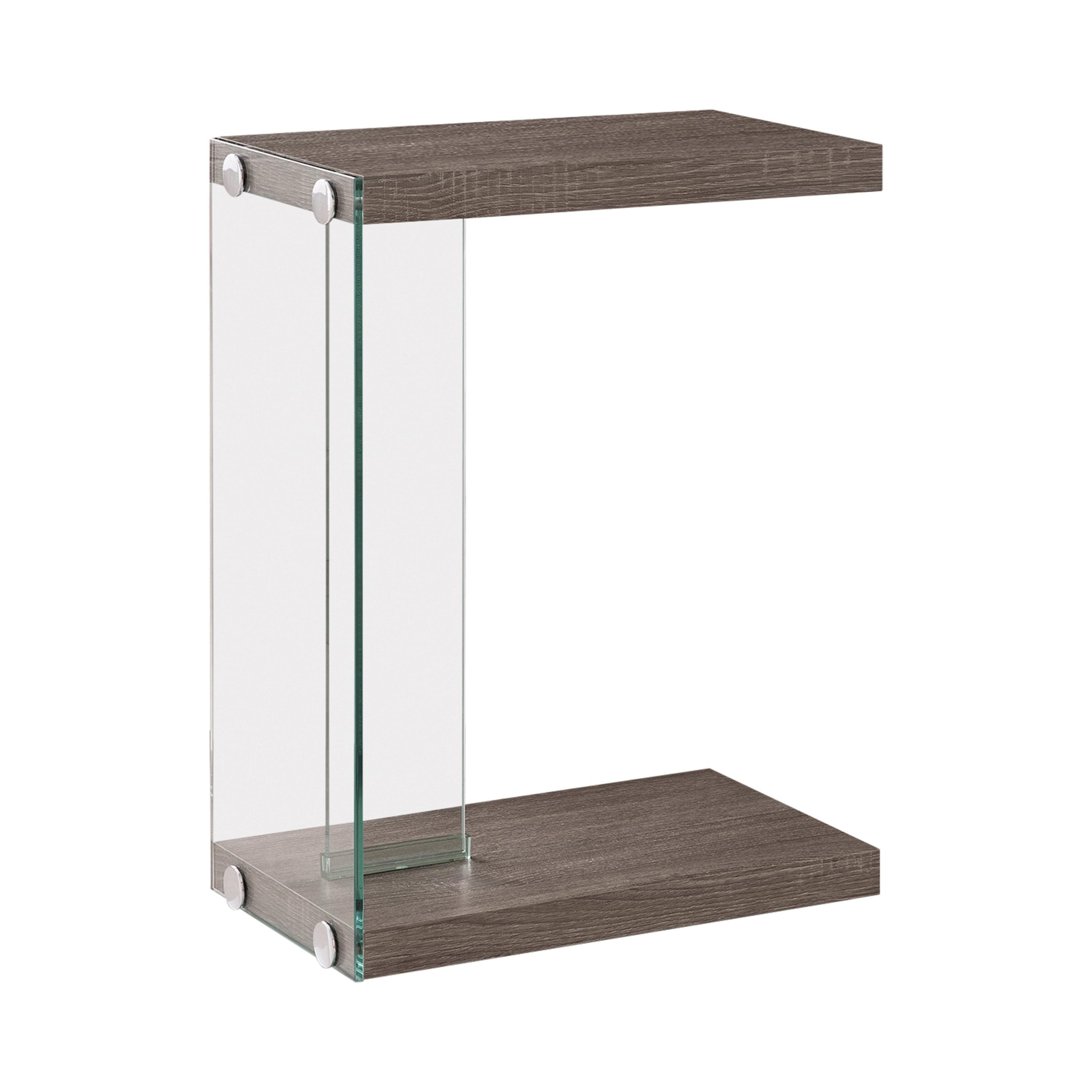 Weathered Grey Rectangular Wood Accent Table