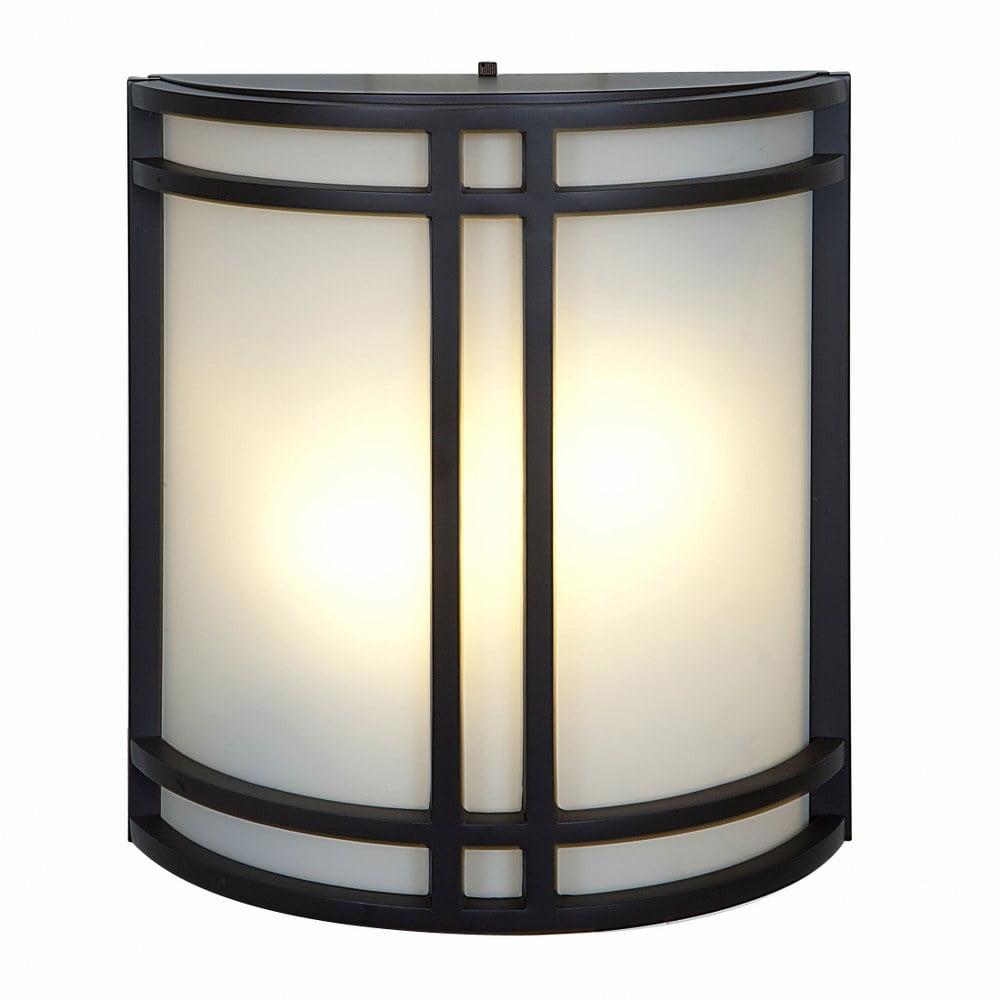 Artemis Bronze Dimmable LED Outdoor Wall Sconce